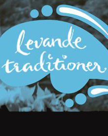 Logotyp för Levande traditioner. Länkar till sida om maten som ett immateriellt kulturarv.